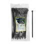 Black Cable Ties 200x4.8 mm – 100 pcs