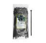 Reusable Black Cable Ties 200x4.5 mm – 100 pcs