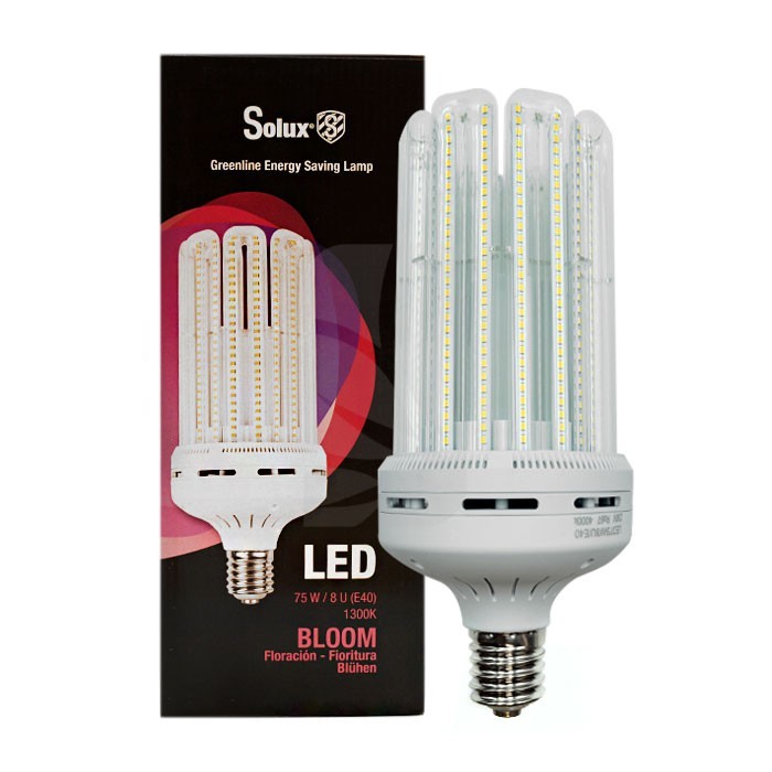 Bombilla 75 W (E40) LED Floración SOLUX Bombilla 75 W (E40) LED Floración SOLUX