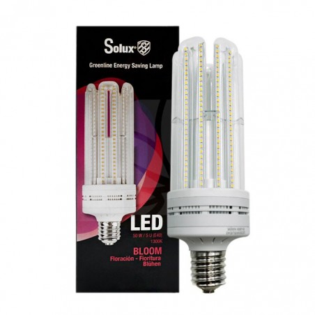 Bombilla 50 W/5 U (E40) LED Floración SOLUX