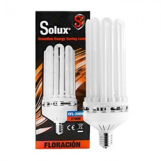 Bombilla CFL Solux 200 W/2700 K Floración