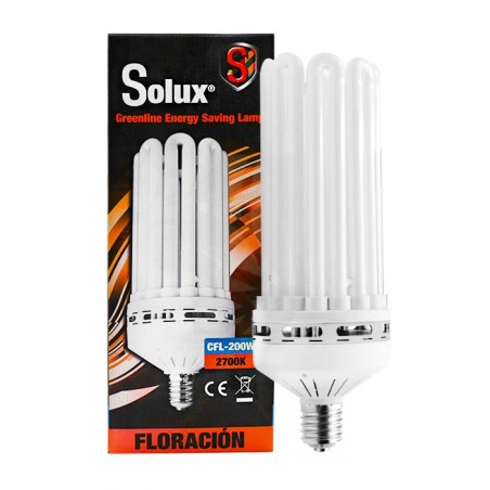 Bombilla CFL Solux 200 W/2700 K Floración