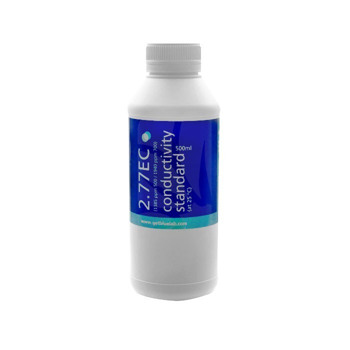 Solución conductividad Standard 2.77 EC 500 ml. Solución conductividad Standard 2.77 EC 500 ml.