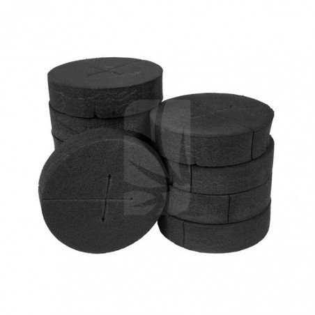 Disco in neoprene nero 7,5 cm