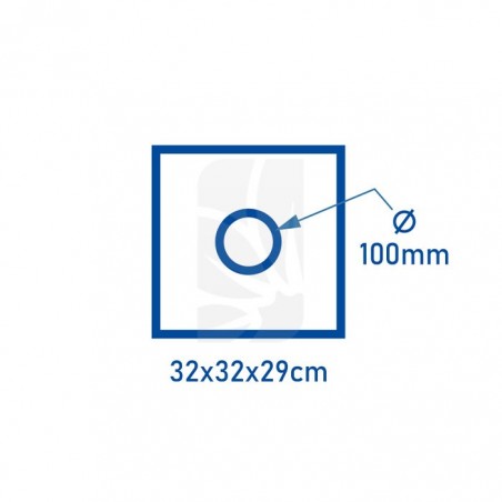 CAJA ANTIRUIDO 100 mm.