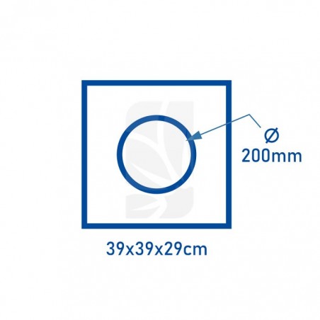 Caja Antiruido 200 mm.