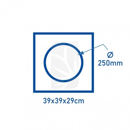 Caja Antiruido 250 mm.
