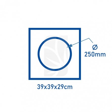 CAJA ANTIRUIDO 250 mm.