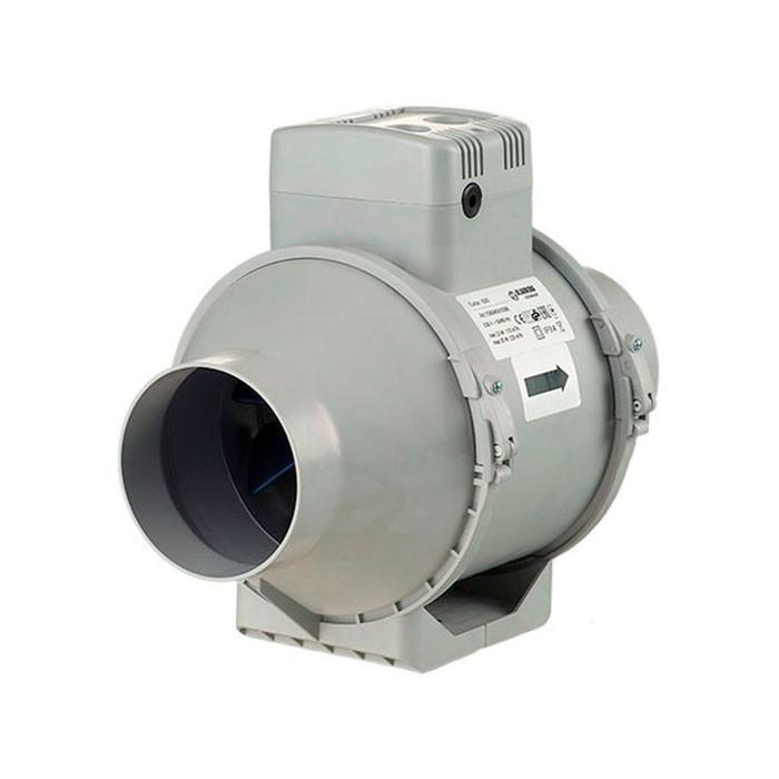 Turbo 100 Abluftventilator, 2 Geschwindigkeiten (170–220 m3/h) Blauberg