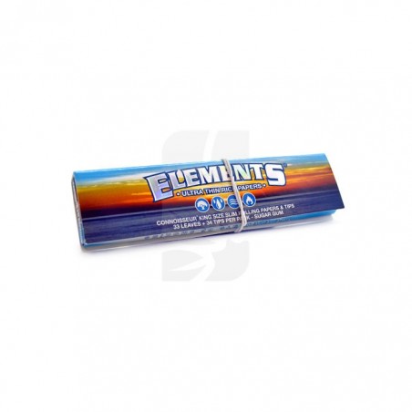 Connoisseur en King Size Slim + Tips de Elements