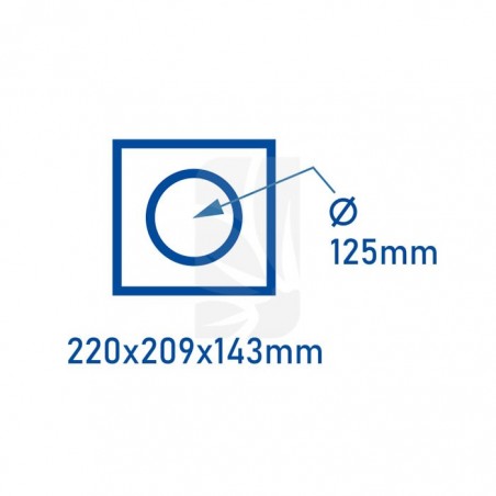 Filtro Anti-Polline e Insetti 125 mm