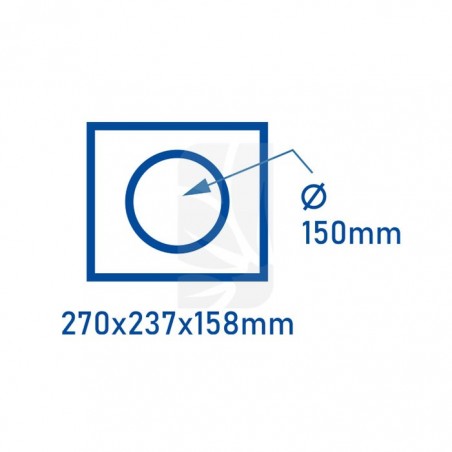 Filtro Anti-Polline e Insetti 150 mm