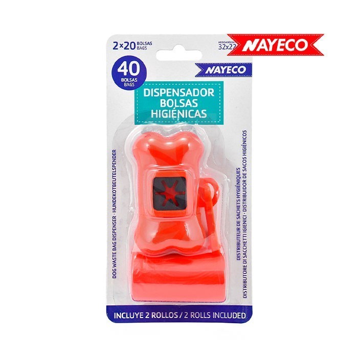 Porte-Sachets + 2 Rouleaux de 20 Sachets