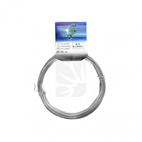 Price Zinc Plated Wire No. 6 1.10mm x 25m 180g ◁ ◁ €1.10