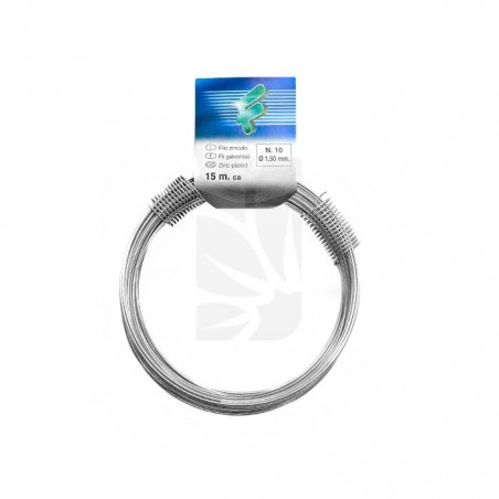Comprar Alambre Zincado Nº 10 1.50mm x 15 mt. 205 gr. a 1.10 €