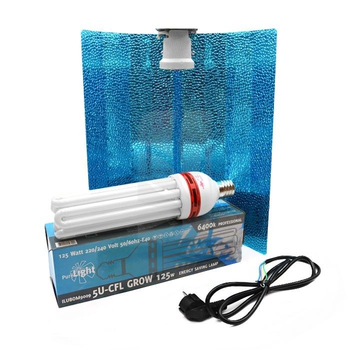 Kit Light CFL 125 W Grow 6400 K Kit Light CFL 125 W Grow 6400 K