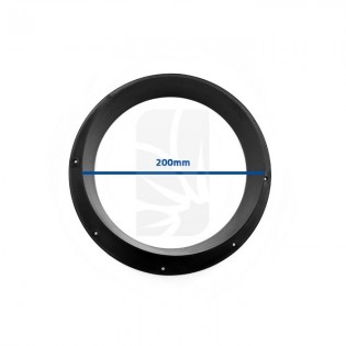 Plastic Crown Duct Connector 200 mm