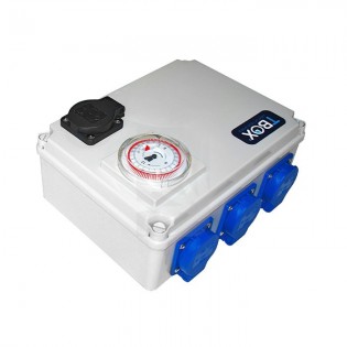 Temporizador TEMPOBOX 6x600W con toma para calentador
