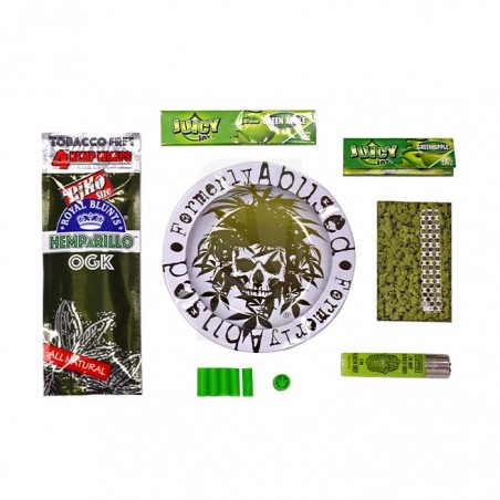 Parafernalia barata para regalar | Pack Green 9.01 €