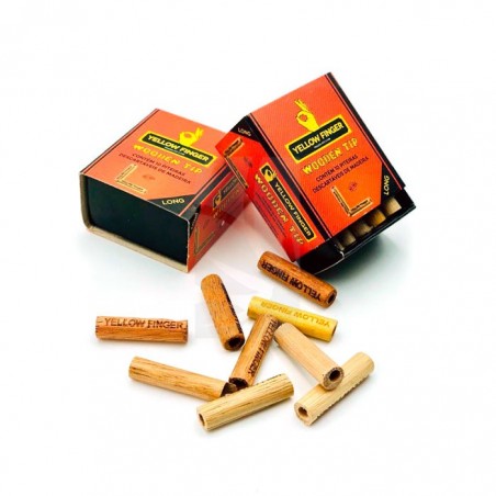 Long Eucalyptus Wood Long Mouthpiece from Yellow Finger ✨