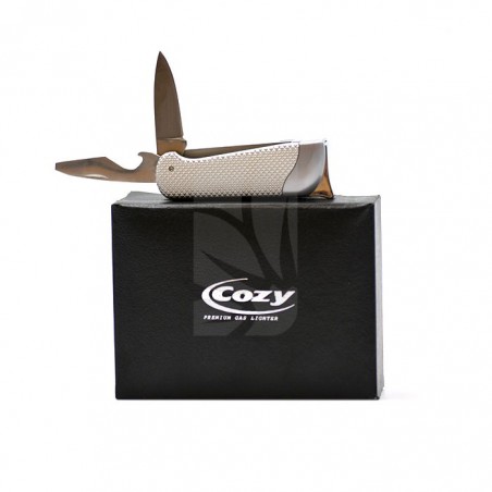 Mechero COZY Jet Knife Plata 💥 COMPRAR multiusos