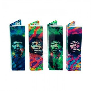 Papeles de Liar Purple Haze de Jimi Hendrix King Size Slim con Tips de Snail