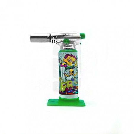 Dunkees Meltdown Torch Lighter. Green ⚡ BUY
