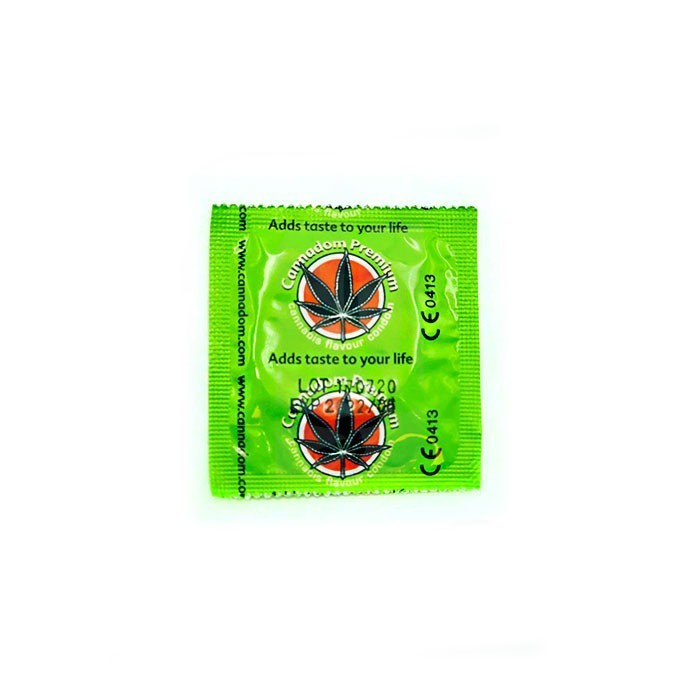 Preservativo Premium Green Cannabis