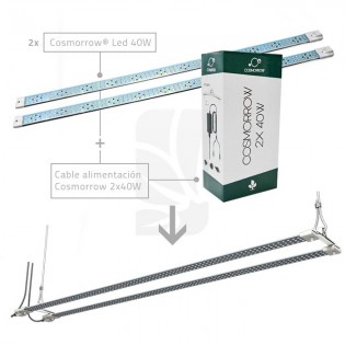 Cable alimentación COSMORROW 2 X 40 w. ✨
