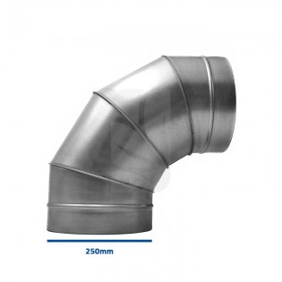 90° Curved Elbow 250 mm