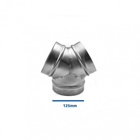 Union en Y 125 mm.