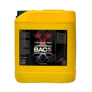 One component soil grow nutrient de 5 litros BAC