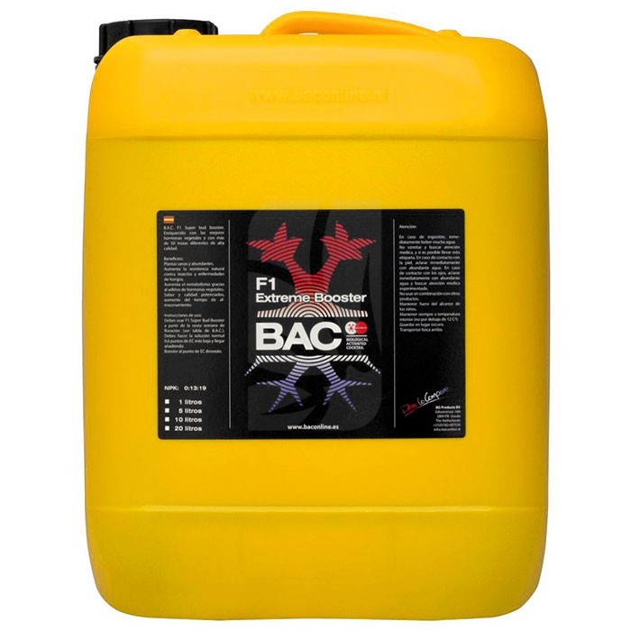F1 Superbud Extreme Booster 10 Litros BAC
