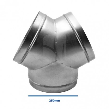 Union en Y 250 mm.