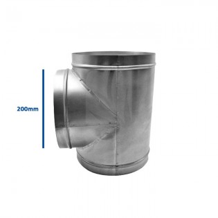 Precio Union en T 200 mm.