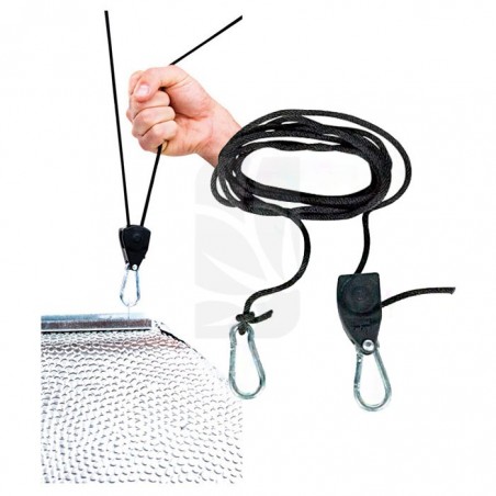 POLEAS PRO-GRIP MOSQUETON (2) HEAVY-DUTY