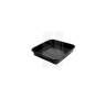 Plato Cuadrado negro de 13/15/18 cm. Plato Cuadrado negro de 13/15/18 cm.