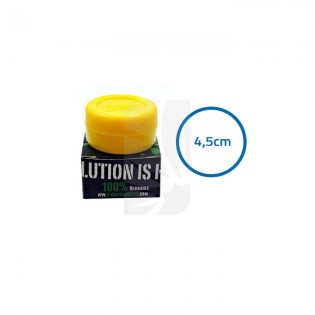 Large Yellow Silicone Container NOGOO Cheap || BHO