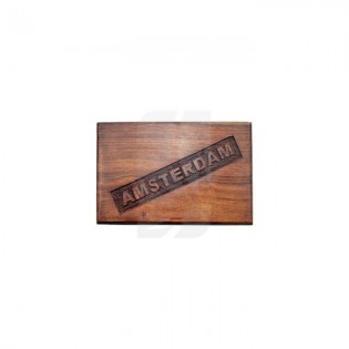 Buy Amsterdam wooden box for Marijuana