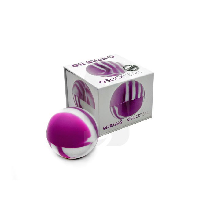 Oil Slick Ball 5.1 cm Silicone Container