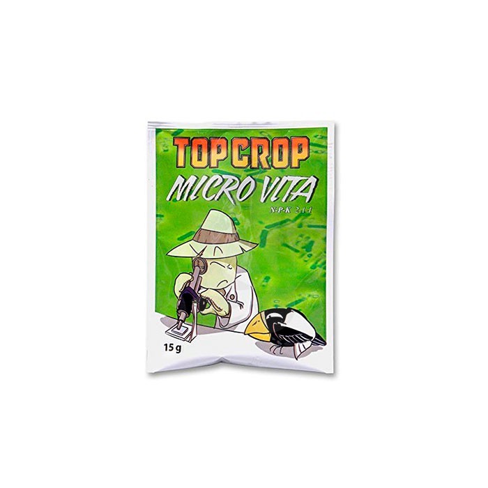 Microvita (15 microorganismos) de 15 gr. TOP CROP Microvita (15 microorganismos) de 15 gr. TOP CROP