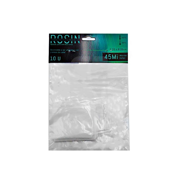 Sachet Rosin 45 Microns 6,35 x 8,25 cm 10 u.