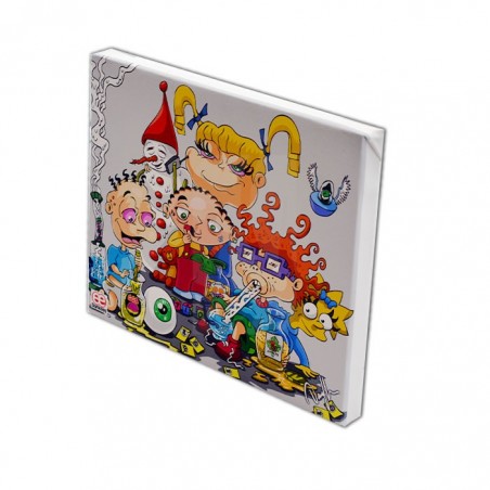 Coleccionar Impresión en Lienzo de Kids Will Be Kids de Dunkees