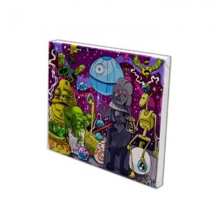 Dab Wars Canvas Print by Dunkees ⭐