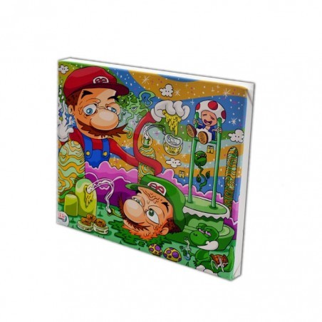 Colecciona Impresión en Lienzo de Candy Land de Dunkees