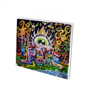 All Eyes On Me Canvas Print by Dunkees 👁️