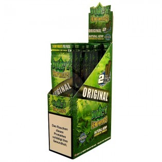 Caja de Blunts Jays Hemp Wraps de Natural de Juicy Hemp Wraps