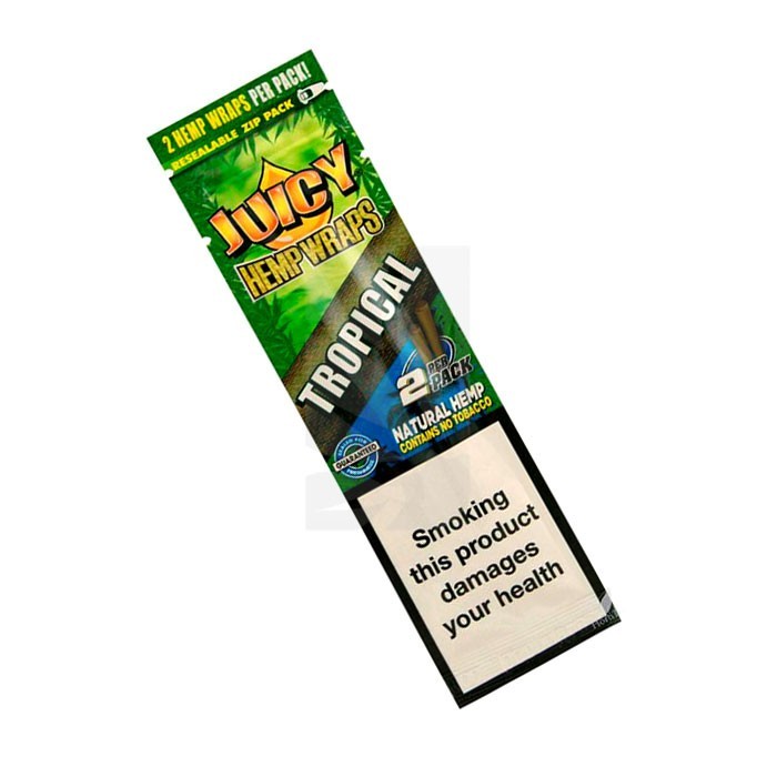 Blunt Juicy Hemp Wraps Tropical 1 unidade