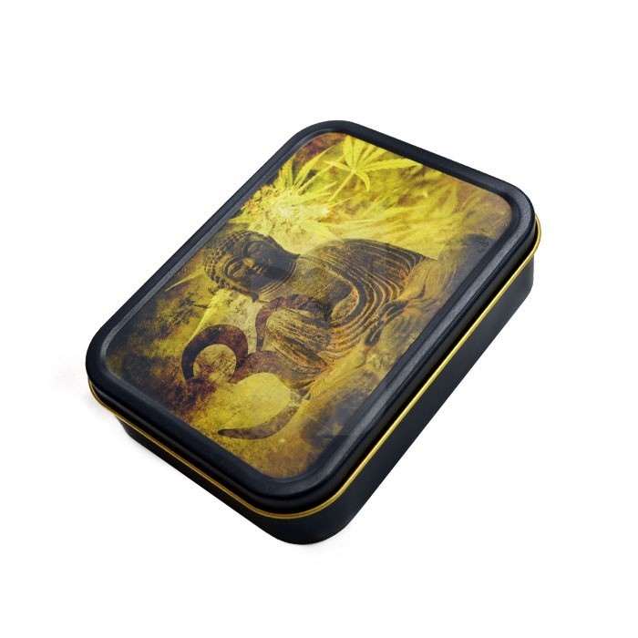 Quadratische Box 8 x 11 cm Buddha