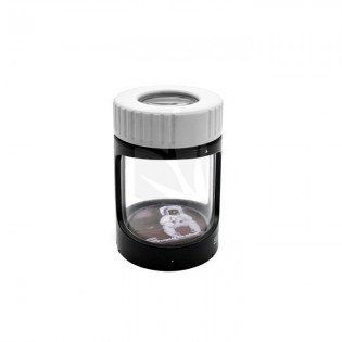 Smokus Focus Tuxedo Black Storage Jar